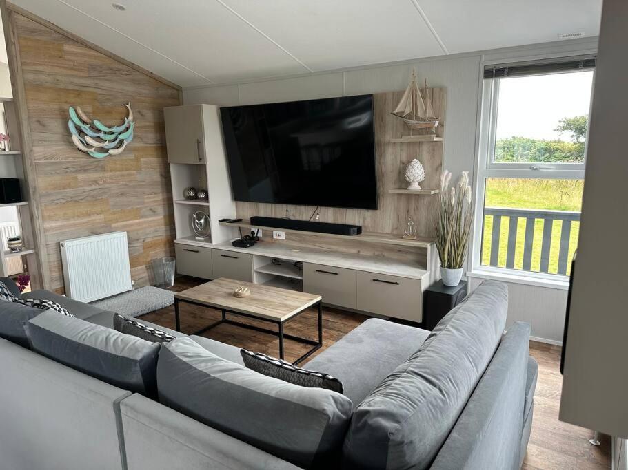 Modern Lodge With Amazing Views Newquay  Luaran gambar